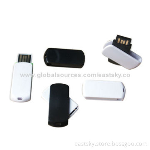 Twist Style Thumb Drive with Waterproof and Dust-proof Chipset Insert, Free for 2-year WarrantyNew